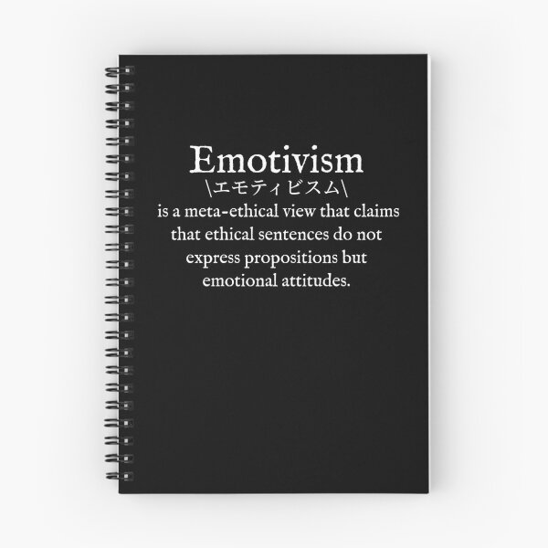 Item preview, E: Emotivism:Transliteration- Katakana: Ethics: Philosophy: Wear Your Dictionary designed and sold by WearYourWords.