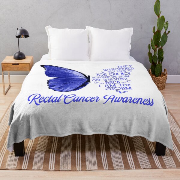 Item preview, Butterfly I Am The Storm Rectal Cancer Awareness designed and sold by whlrcheryl.