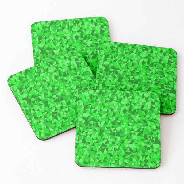 Item preview, Triangles Tiled Greens designed and sold by john-ess.
