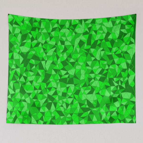 Item preview, Triangles Tiled Greens designed and sold by john-ess.