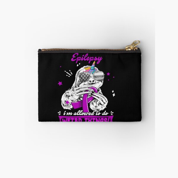 Item preview, Funny Sloth I Have Epilepsy I'm Allowed To Do Weird Things designed and sold by Kohend.