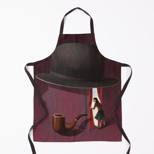 Item preview, Art painting by rené magritte good faith draw designed and sold by Golido.