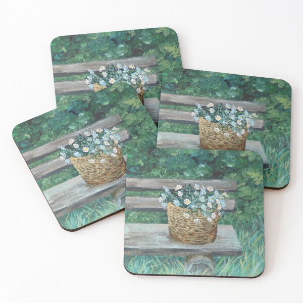 Item preview, aesthetic flowers nature spring summer picnic wicker basket wildflower daisy  designed and sold by LEILA ART SPACE.