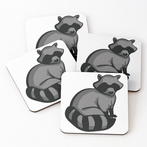 Item preview, Minimalist Raccoon Line Drawing  designed and sold by InkLayer.