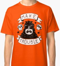Make trouble - anarchy gorilla Classic T-Shirt