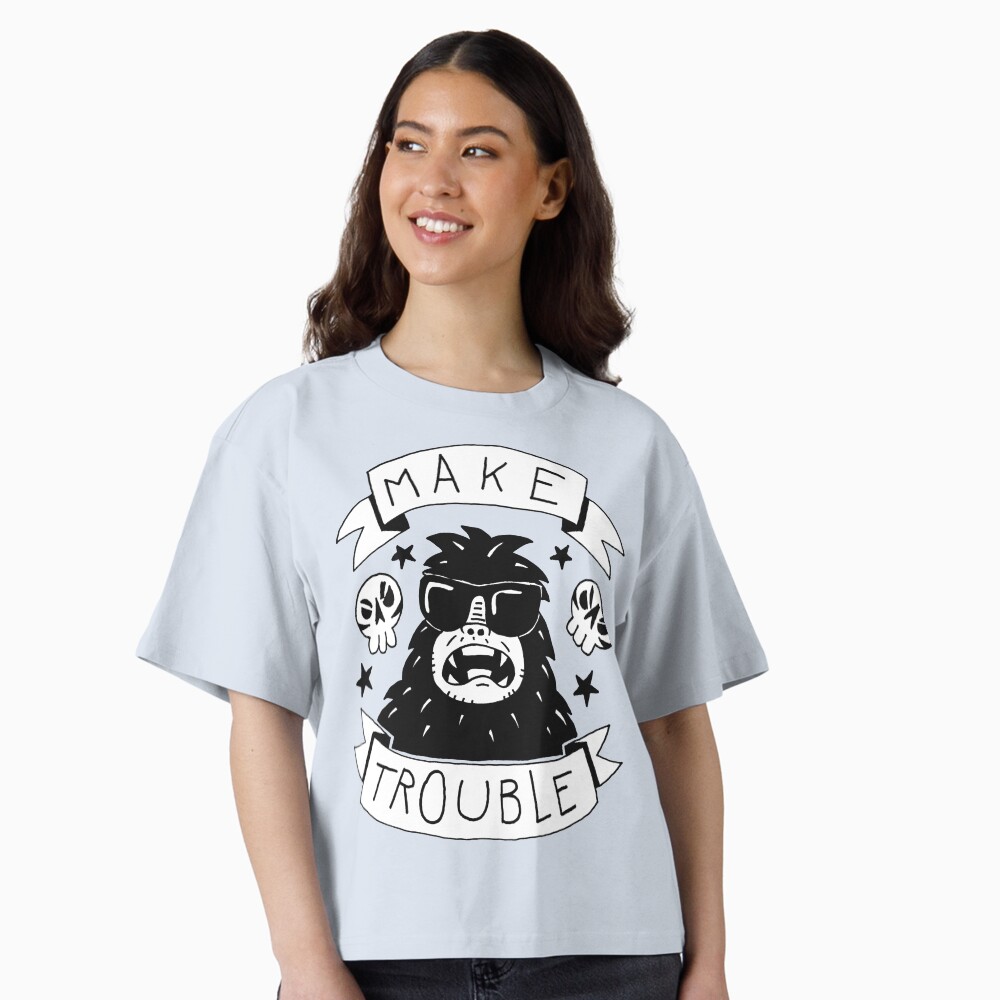 Aperçu de l'œuvre T-shirt boxy créée et vendue par DiabolickalPLAN.