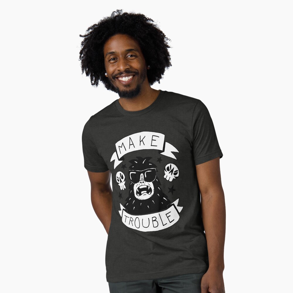 Aperçu de l'œuvre T-shirt chiné créée et vendue par DiabolickalPLAN.