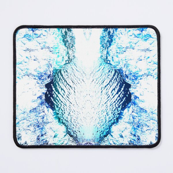 Item preview, STYLISH PAINT BLUE CYAN WHITE MARINE AQUA. designed and sold by Ralek.