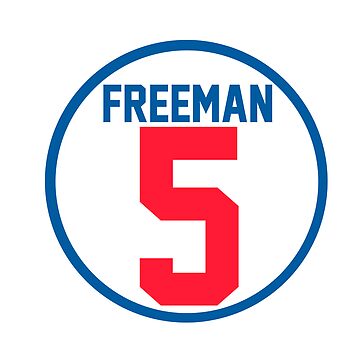 freddie freeman jersey number Essential T-Shirt for Sale by madisonsummey