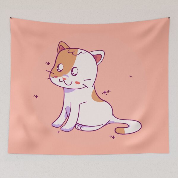 Item preview, White Spotty Cat designed and sold by cutieotter.