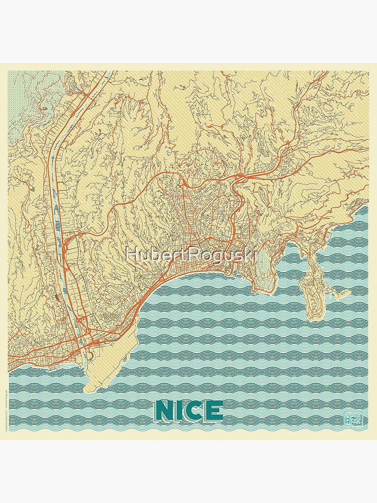 Nice Map Retro by HubertRoguski