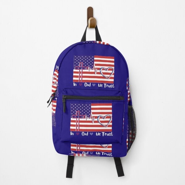 Item preview, In God We Trust - American Flag Faith Hope Love. Patriot Design designed and sold by Ceramic Scripture.