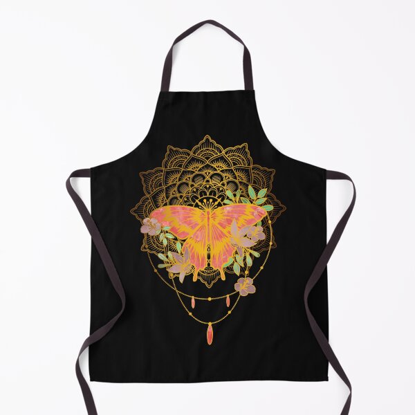 Item preview, butterfly mandala tattoo designed and sold by aleph42-studio.
