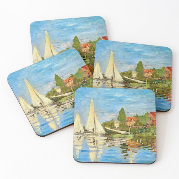 Item preview, Regattas at Argenteuil by Monet designed and sold by ChelleCreate.