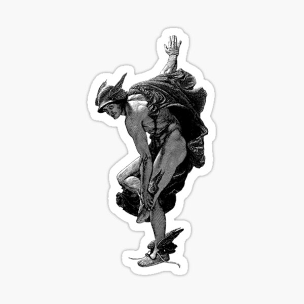 Item preview, Hermes the messenger designed and sold by Wavytarot.