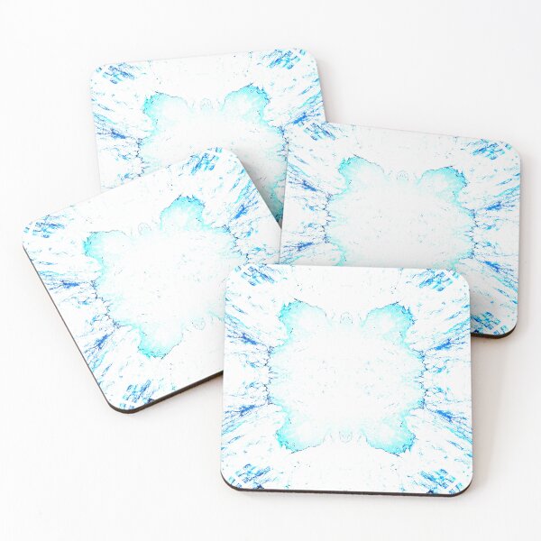 Item preview,  STYLISH PAINT BLUE CYAN WHITE MARINE AQUA. designed and sold by Ralek.