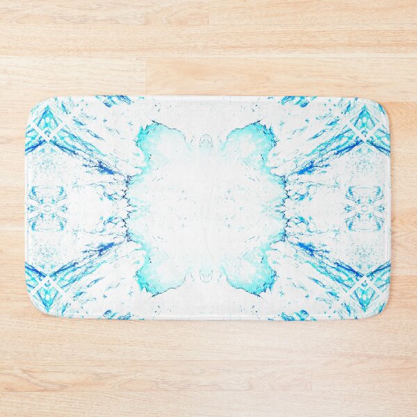 Item preview,  STYLISH PAINT BLUE CYAN WHITE MARINE AQUA. designed and sold by Ralek.