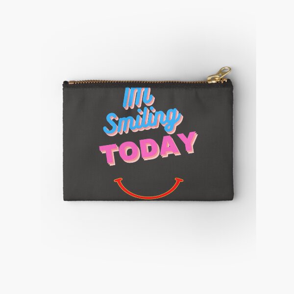 Item preview, Im Smiling Today Alive Feel Good Breath Good Enjoy Your life Now Throw Blanket designed and sold by CoolMolo.