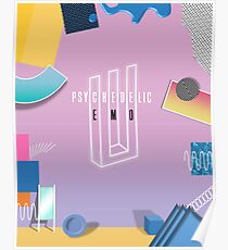 Psychedelic Emo Poster