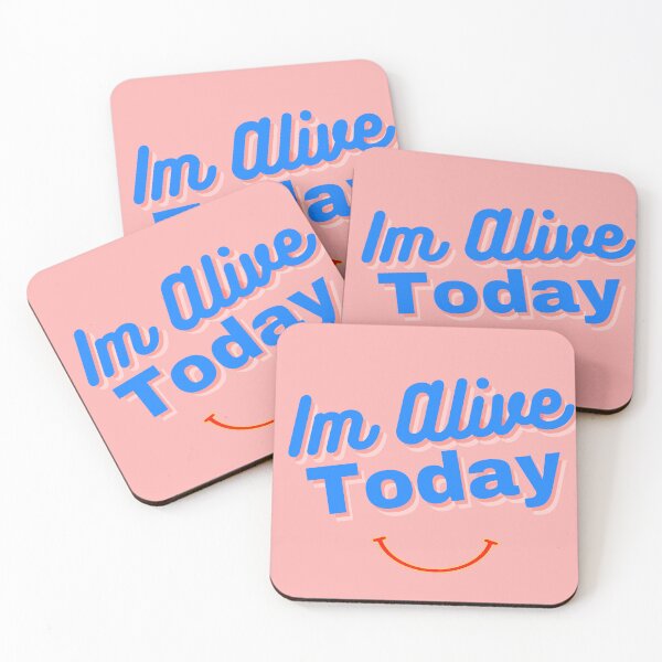 Item preview, Im Alive Today Smiling Feel Good Breath Good Enjoy Your life Now Throw Blanket designed and sold by CoolMolo.