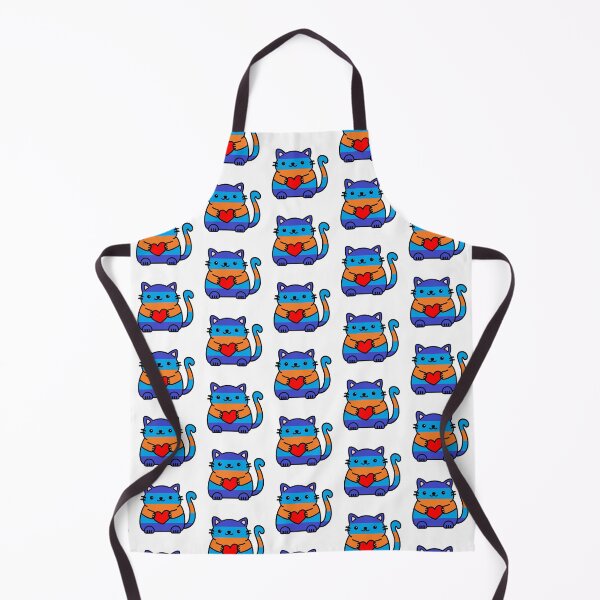 Item preview, Multigender Pride Flag Kitty designed and sold by ilexdesigns.