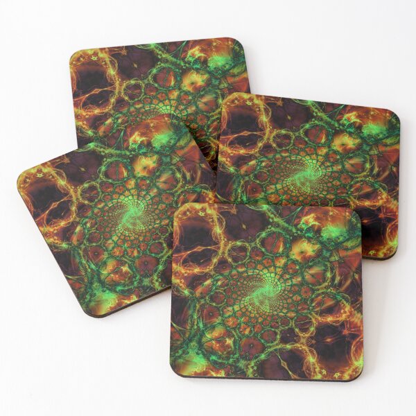 Item preview, Yellow and Green Spiral Space designed and sold by Sophia-Adams.