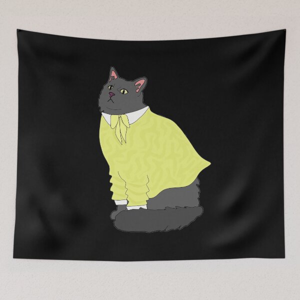 Item preview, Lydia Cat Dinner Dress designed and sold by youbetyourcass.
