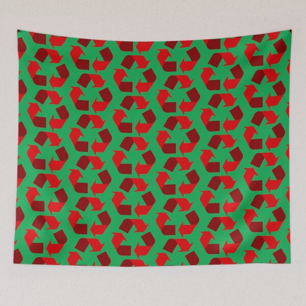 Item preview, Recycle Symbol (red) designed and sold by Popular-Gifts.