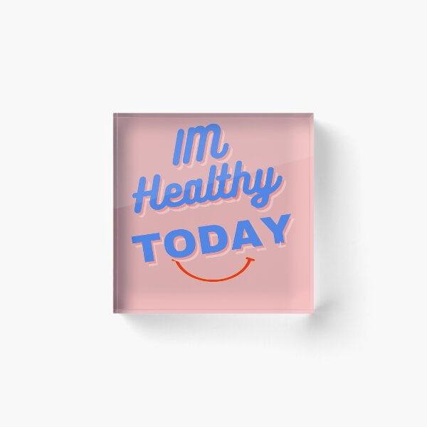 Item preview, Im Healthy Today Smiling Feel Good Breath Good Enjoy Your life Now Throw Blanket designed and sold by CoolMolo.