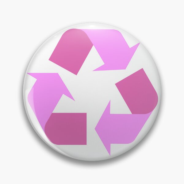 Item preview, Recycle Symbol (pink) designed and sold by Popular-Gifts.