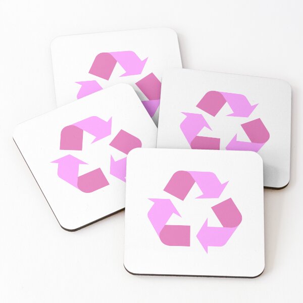 Item preview, Recycle Symbol (pink) designed and sold by Popular-Gifts.