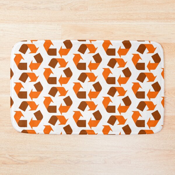Item preview, Recycle Symbol (orange) designed and sold by Popular-Gifts.