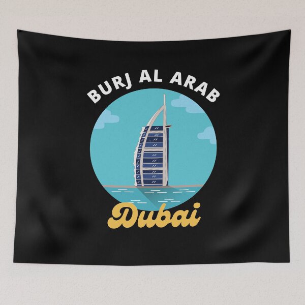 Artikelvorschau, Süßes Burj Al Arab - Schwarz entworfen und verkauft von travelforest.