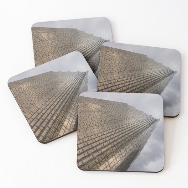 Item preview, Gold and Gray - a Vertical View designed and sold by Georgia Mizuleva.