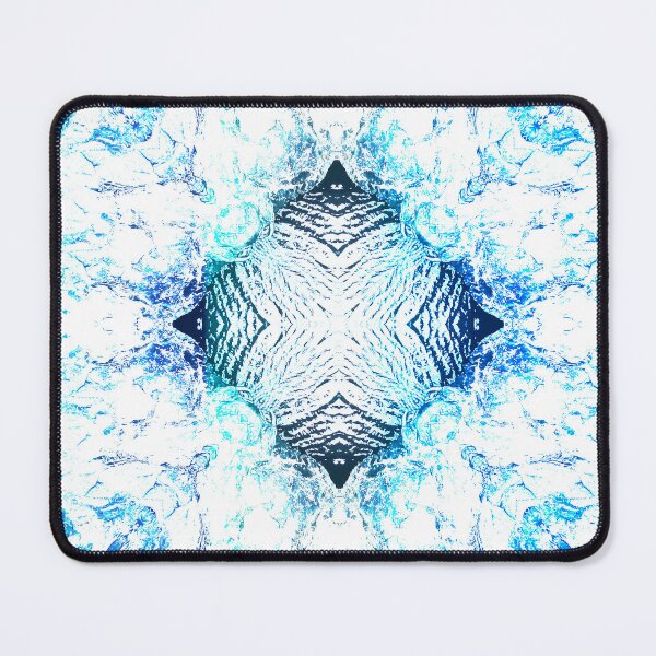 Item preview, STYLISH PAINT BLUE CYAN WHITE MARINE AQUA. designed and sold by Ralek.