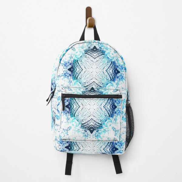 Item preview, STYLISH PAINT BLUE CYAN WHITE MARINE AQUA. designed and sold by Ralek.