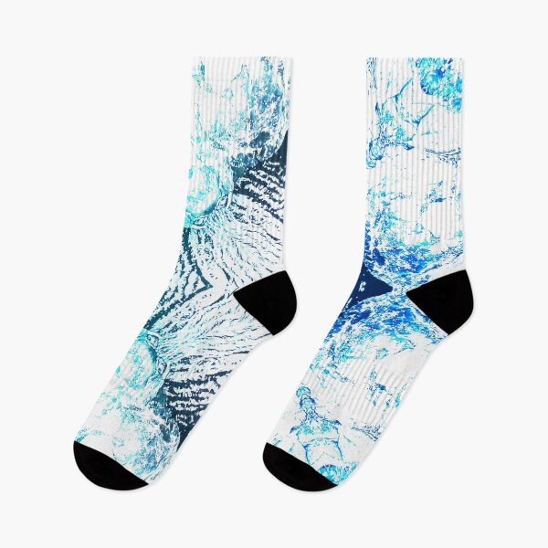 Item preview,  STYLISH PAINT BLUE CYAN WHITE MARINE AQUA. designed and sold by Ralek.