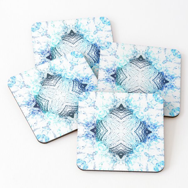 Item preview,  STYLISH PAINT BLUE CYAN WHITE MARINE AQUA. designed and sold by Ralek.