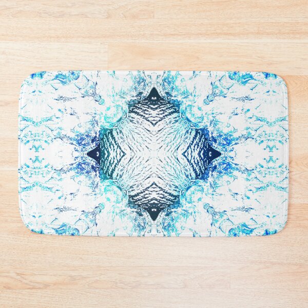 Item preview,  STYLISH PAINT BLUE CYAN WHITE MARINE AQUA. designed and sold by Ralek.