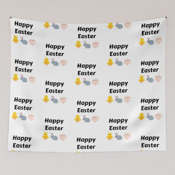 Item preview, Happy Easter Chick Bunny Lamb designed and sold by JRice66.