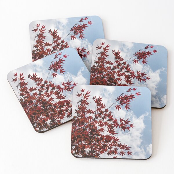 Item preview, Japanese Maple Red Lace - Vertical Up Right Variation designed and sold by Georgia Mizuleva.