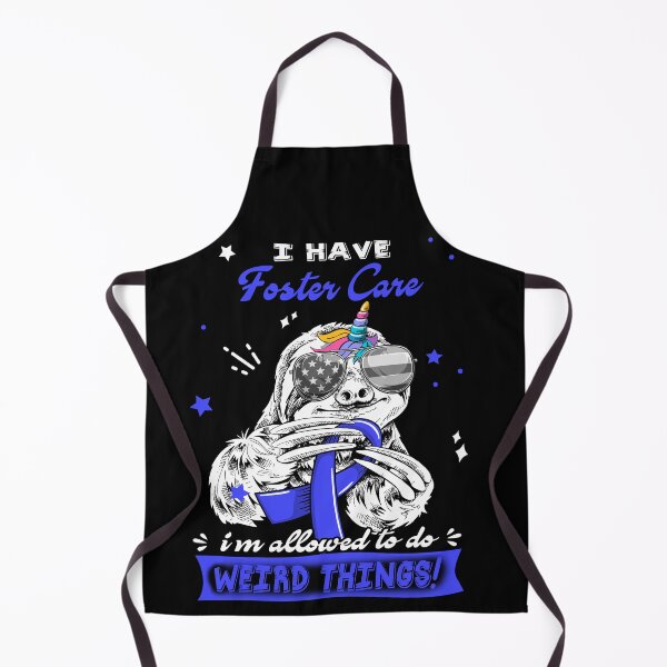 Item preview, Funny Sloth I Have Foster Care I'm Allowed To Do Weird Things designed and sold by Kohend.