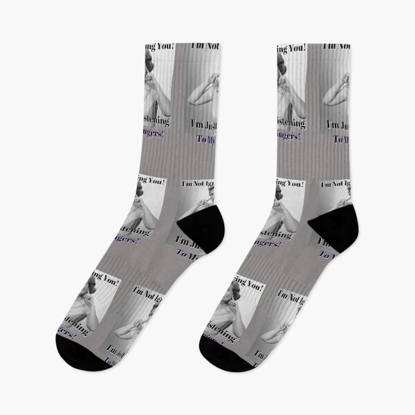 Item preview, Im Not Ignoring You I'm Just Listening To My Fingers designed and sold by Fabuluss4Life.