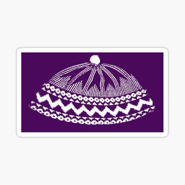 Item preview, Kufi Haji Muslim Hat Design - Purple designed and sold by Tony Cisse.