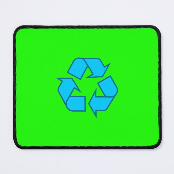 Item preview, Recycling Logo (official baby blue) designed and sold by Popular-Gifts.