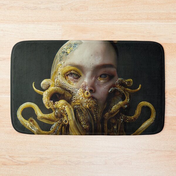 Item preview, Cthulhu Lady #2 | HP Lovecraft | Alphonse Mucha | Cthulhu | Dagon | 3D | Vienna Secession | Tentacles | Cosmic Horror | Weird Fiction designed and sold by lrjtucker.