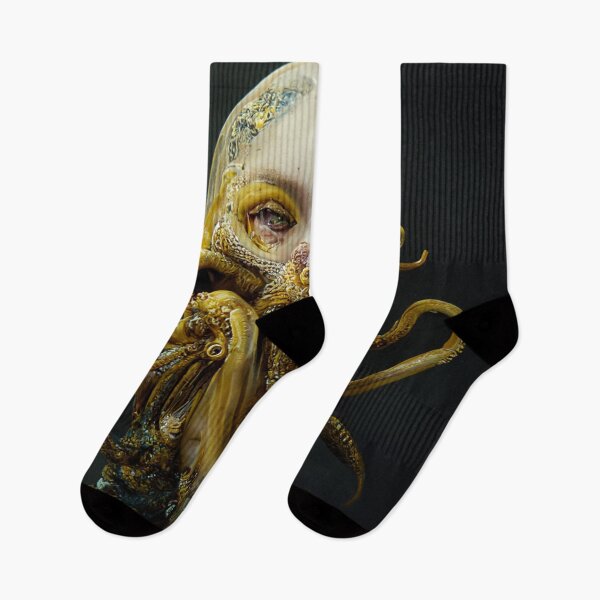 Item preview, Cthulhu Lady #2 | HP Lovecraft | Alphonse Mucha | Cthulhu | Dagon | 3D | Vienna Secession | Tentacles | Cosmic Horror | Weird Fiction designed and sold by lrjtucker.