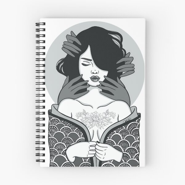 Item preview, Restless (black & white) designed and sold by Dreaming Violet.