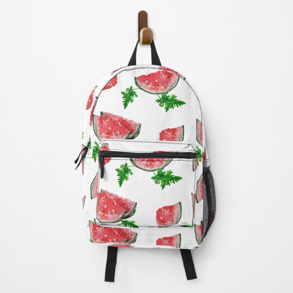 Item preview, Watercolor Watermelon Fruit Slices and Leaves designed and sold by silviaol.