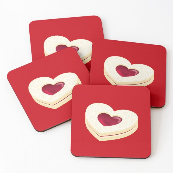 Item preview, Heart Linzer Cookie designed and sold by pigeonpotion.